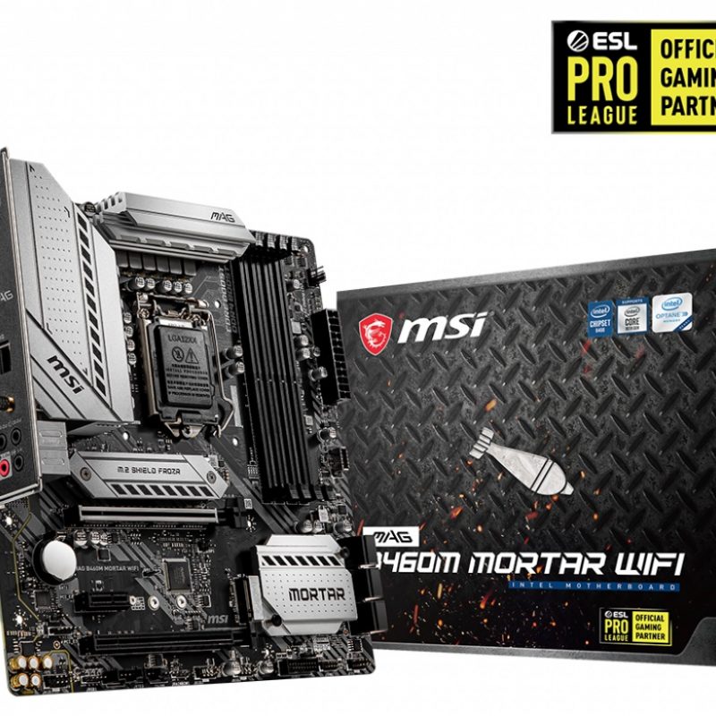 微星 MSI B460M MORTAR WIFI mATX主板