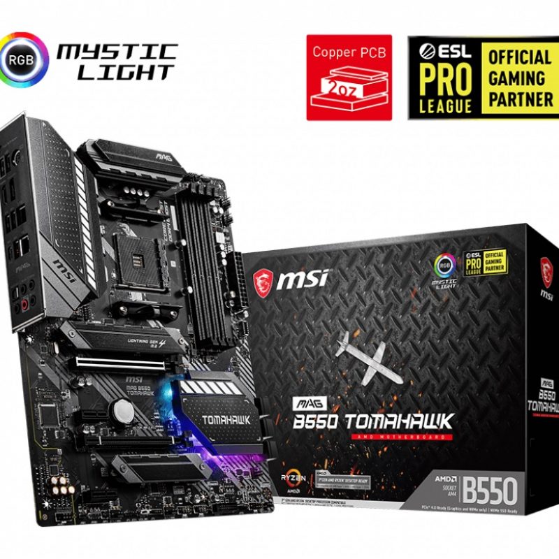 微星 MSI MAG B550 TOMAHAWK ATX主板