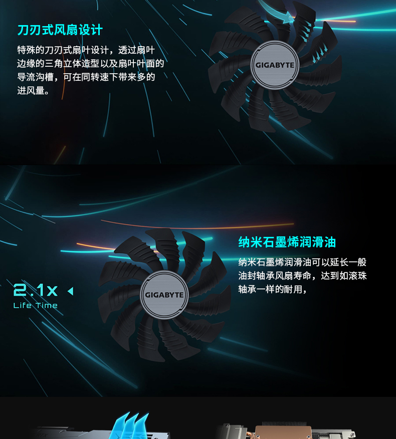 技嘉 Gigabyte  RTX 3080 Gaming OC 10G  魔鹰