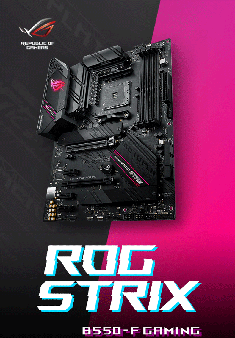 华硕 ASUS AMD B550 ROG STRIX B550-F GAMING ATX主板