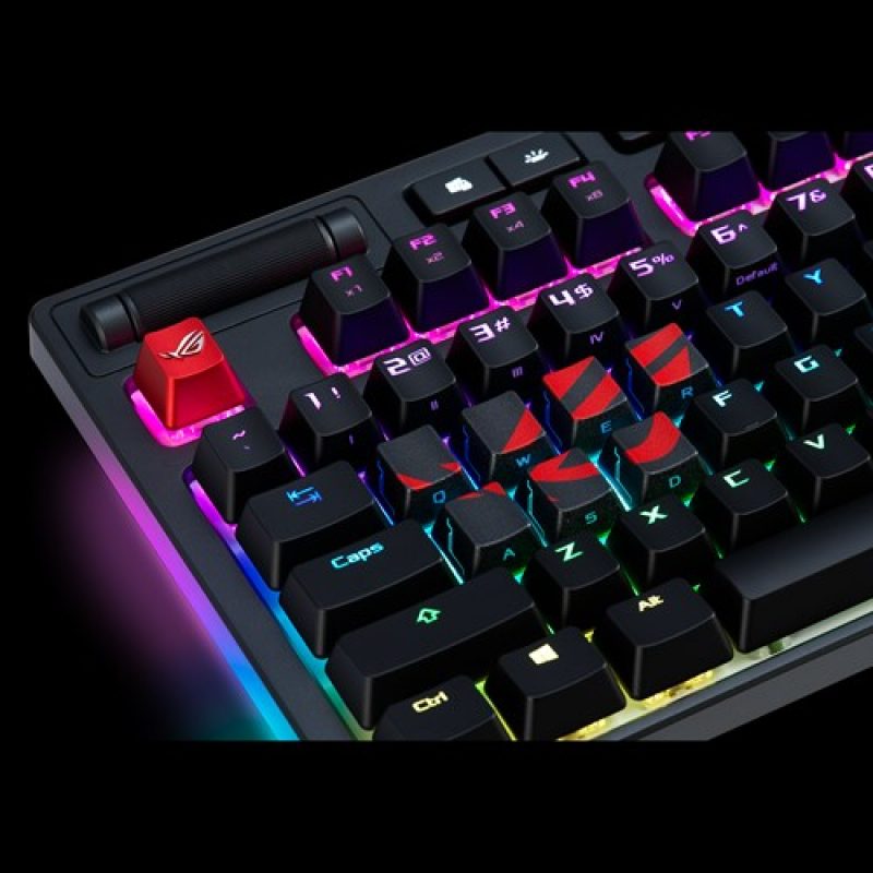 华硕 ASUS ROG 玩家国度 败家之眼 信仰键帽 3D打印 金属质感 兼容所有Cherry轴【限时优惠】