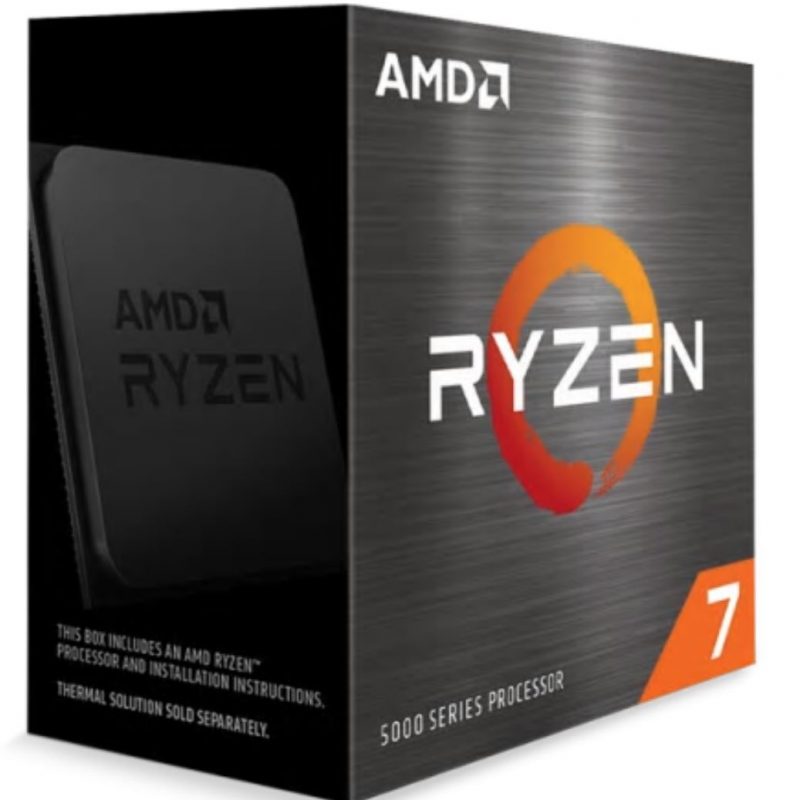 AMD 锐龙 R7 5800X 8核16线程 全新ZEN3 AM4  CPU
