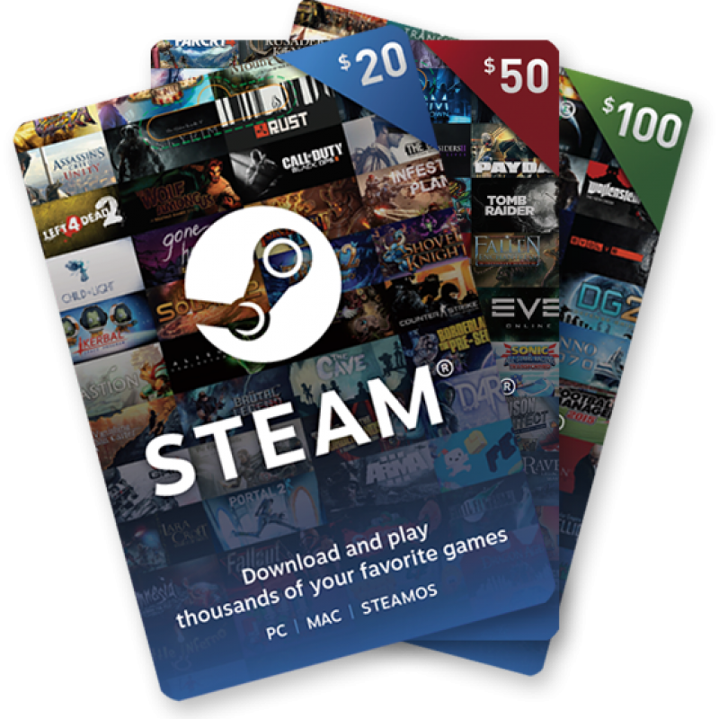 Steam Gift Card 礼品卡 $50