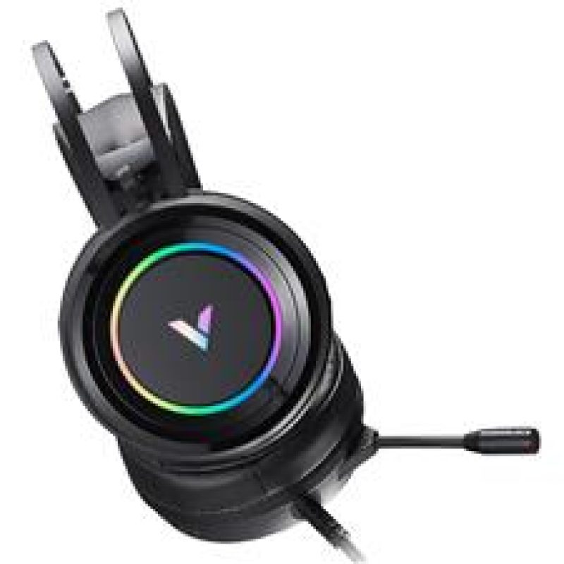 Rapoo 雷柏 VH500 Illuminated RGB 幻彩 7.1 USB 游戏头戴耳机 - Black