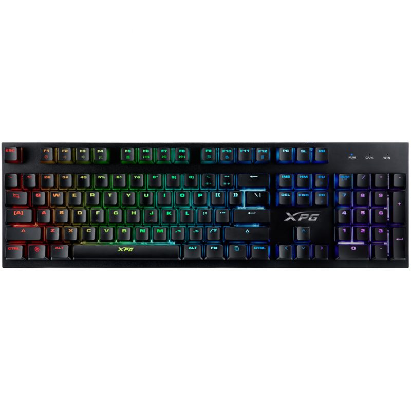 威刚 ADATA XPG Infarex K10 RGB 26键无冲 机械手感键盘