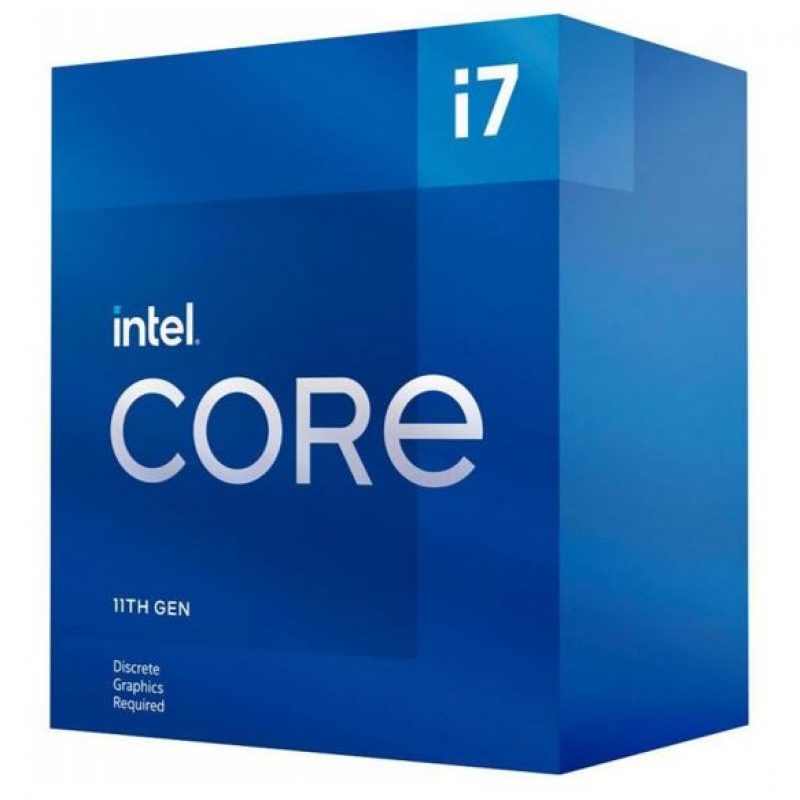 英特尔 Intel i7-11700F CPU 2.5GHz (4.9GHz Turbo) 8核16线程