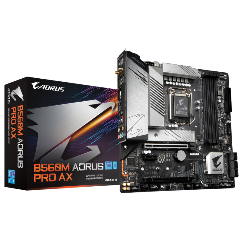 Gigabyte 技嘉 B560M AORUS PRO AX mATX Motherboard