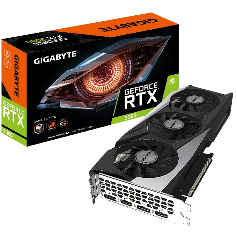 技嘉 Gigabyte RTX 3060 GAMING OC 12G 显卡