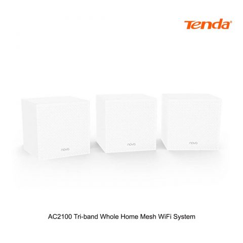 腾达 Tenda AC2100 Tri-Band Whole Home Mesh Gigabit WiFi System