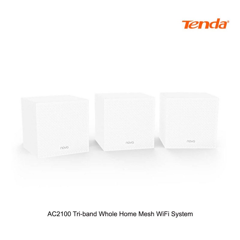 腾达 Tenda AC2100 Tri-Band Whole Home Mesh Gigabit WiFi System