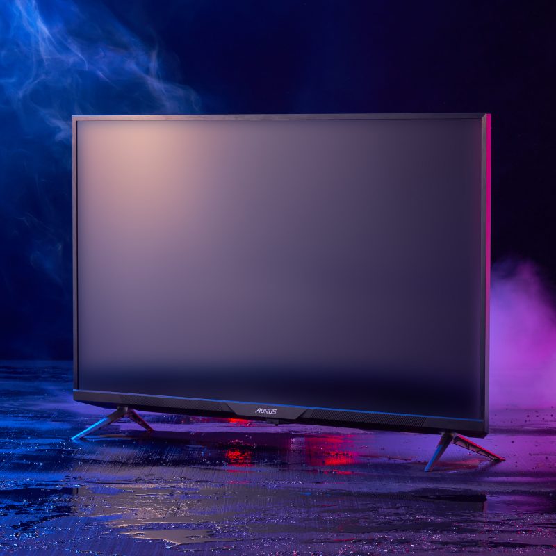 技嘉 AORUS FV43U 43寸 4K 144Hz QLED 电竞显示器