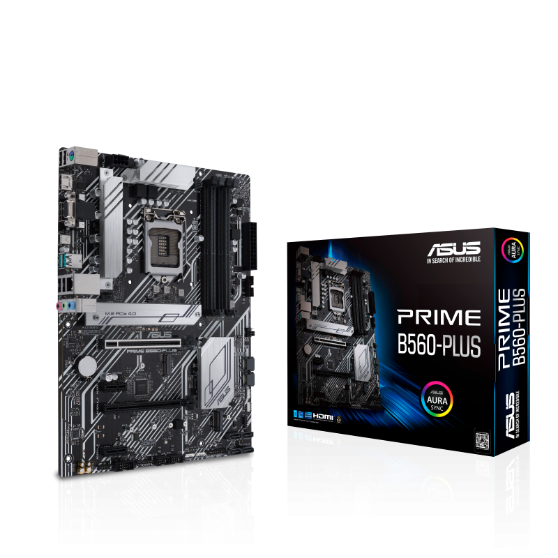 ASUS 华硕 PRIME B560-PLUS Intel B560 (LGA 1200) ATX Motherboard