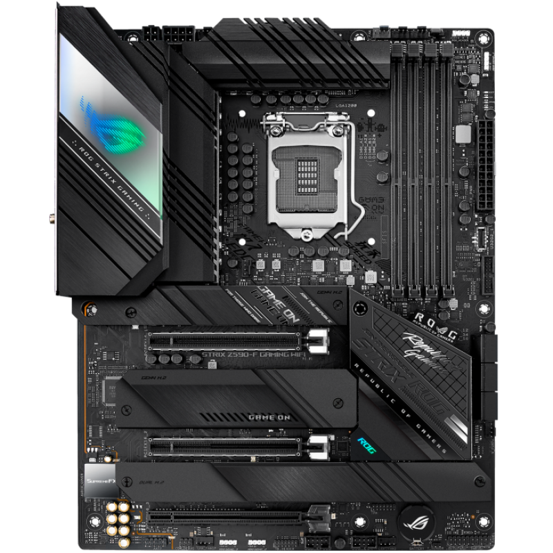 华硕 玩家国度 ASUS ROG STRIX Z590-F GAMING WIFI Intel Z590 LGA 1200 ATX