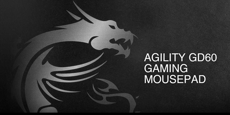 MSI/微星GD60鼠标垫超大手托电竞RGB键盘垫