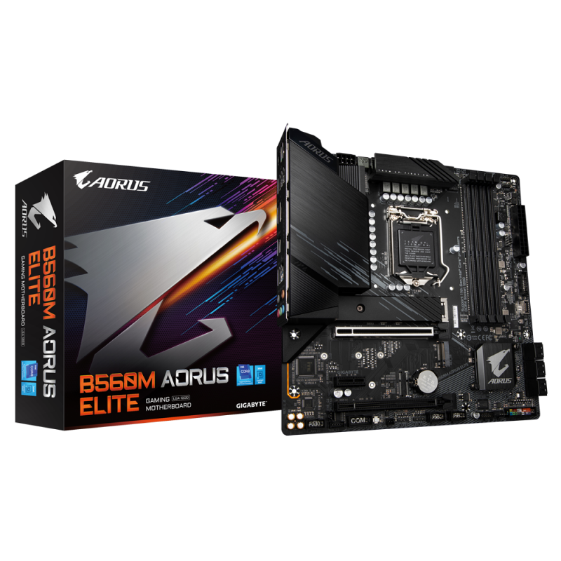 Gigabyte 技嘉 B560M AORUS ELITE Intel mATX Motherboard