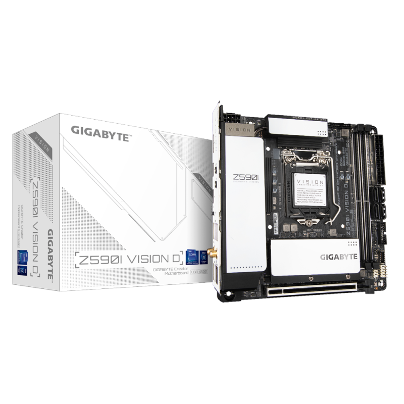 技嘉 Gigabyte Z590I VISION D Intel Mini-ITX