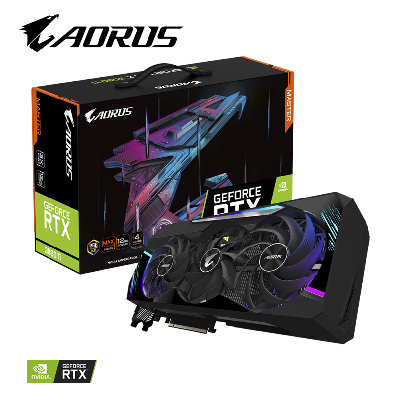 技嘉 大雕 Gigabyte RTX 3080 Ti MASTER AORUS 12G 超级雕