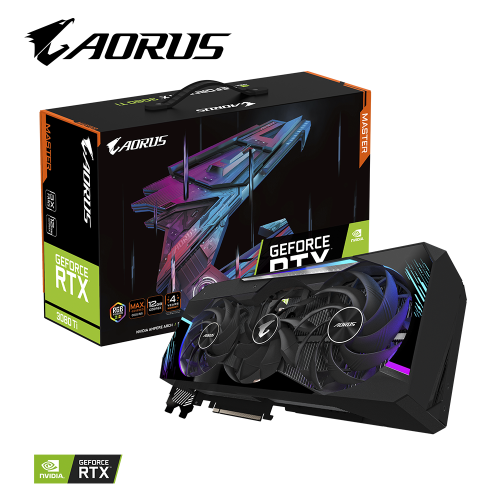 技嘉 大雕 Gigabyte RTX 3080 Ti MASTER AORUS 12G 超级雕