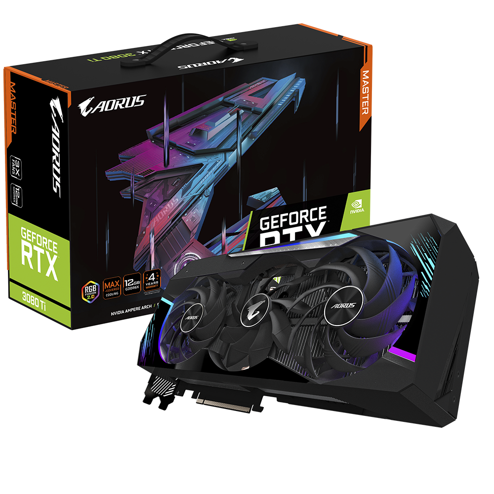 技嘉 大雕 Gigabyte RTX 3080 Ti MASTER AORUS 12G 超级雕
