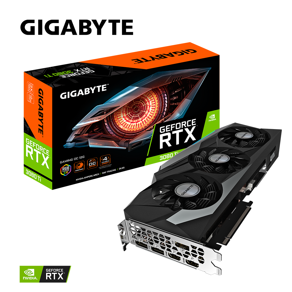 技嘉 Gigabyte GeForce RTX 3080 Ti GAMING OC 12G 魔鹰
