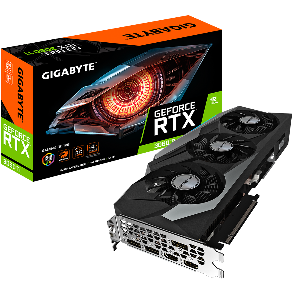 技嘉 Gigabyte GeForce RTX 3080 Ti GAMING OC 12G 魔鹰
