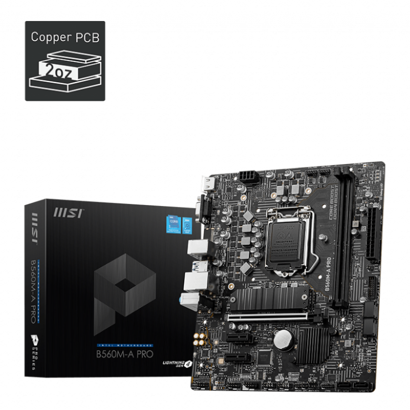 MSI 微星 B560M-A PRO Intel mATX Motherboard