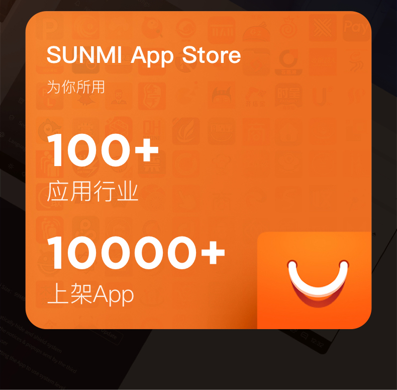 商米 SUNMI-D2s-Lite 智能台式收款机 触摸双屏安卓系统商用