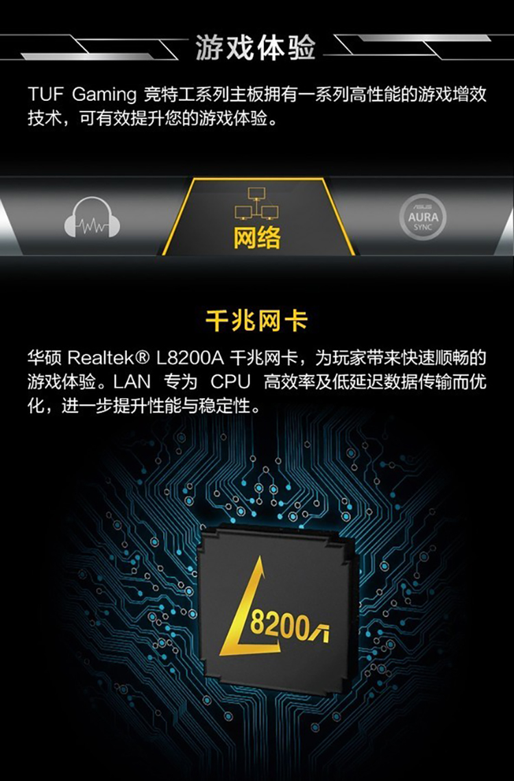 ASUS 华硕 TUF GAMING X570-PRO (WI-FI) AMD AM4 X570 ATX Gaming Motherboard