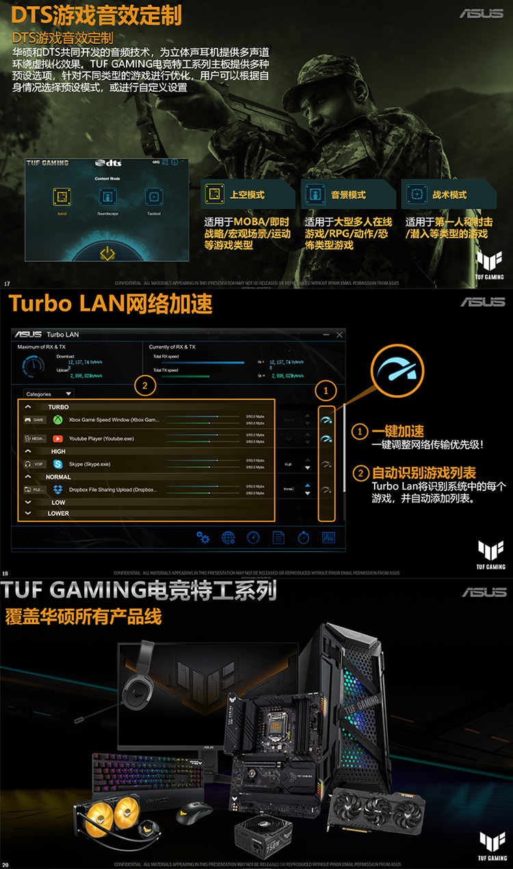 ASUS 华硕 TUF GAMING B560M-PLUS Intel B560 (LGA 1200) mATX Motherboard