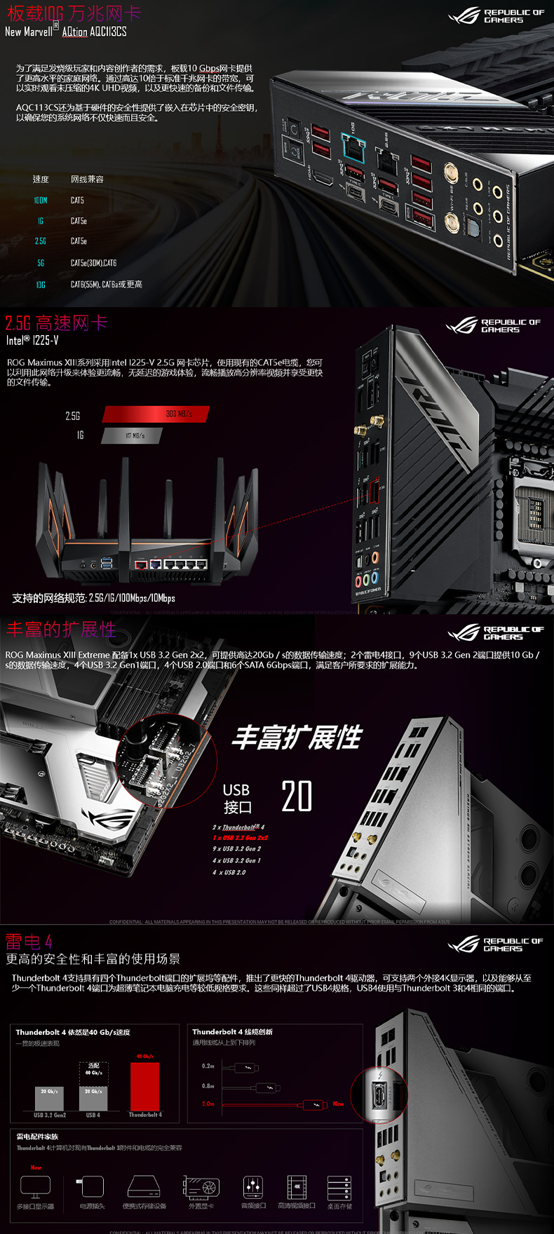 华硕 玩家国度 ASUS ROG MAXIMUS XIII EXTREME Intel Z590 EATX Motherboard