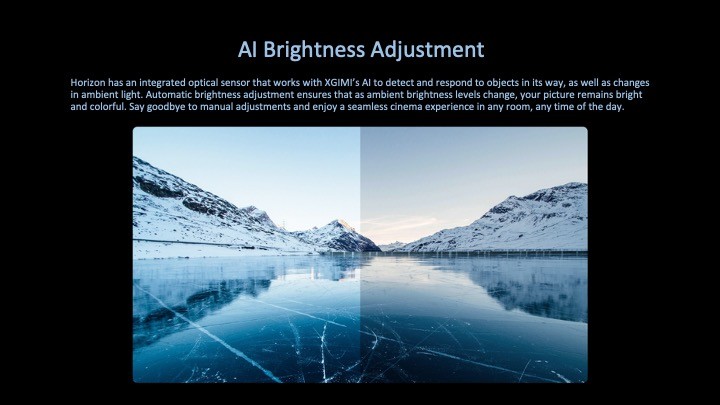 极米 XGIMI HORIZON Pro 4K UHD投影仪屏幕电视TV