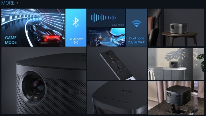 极米 XGIMI HORIZON Pro 4K UHD投影仪屏幕电视TV