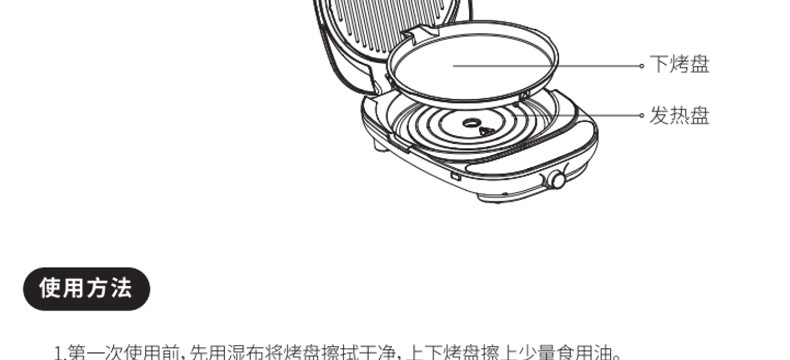 Joyoung/九阳 电饼档 家用多功能可拆洗家用煎烤机 烙饼烤肉悬浮式双面煎烤电煎锅