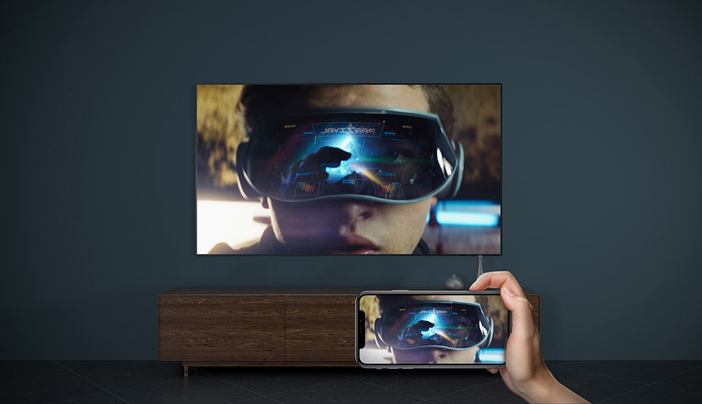 极米 XGIMI光环全高清便携式投影仪 配备安卓电视9.0 WIFI支持4K 3D家庭影院全球版