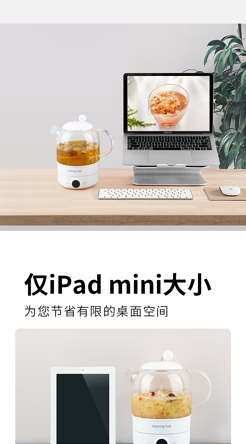Joyoung/九阳 养生壶办公室小型全自动家用多功能迷你花茶煮茶器