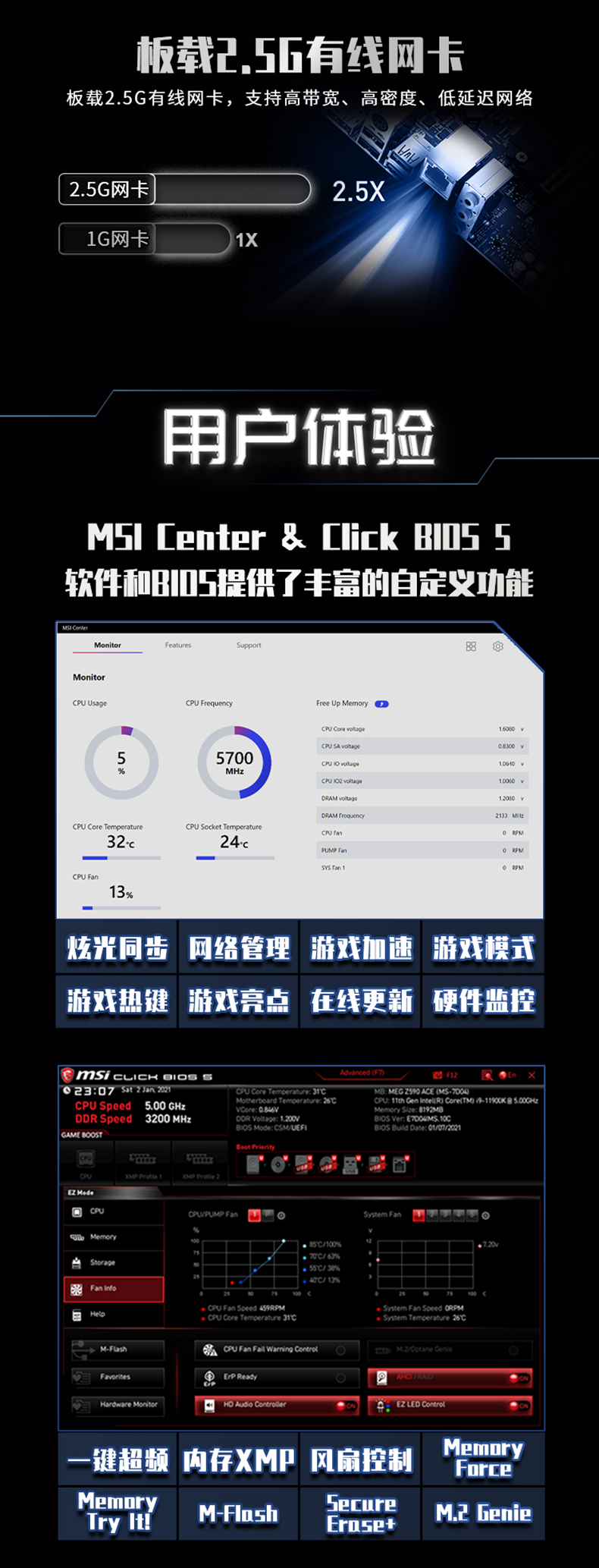 MSI 微星 B560M-A PRO Intel mATX Motherboard