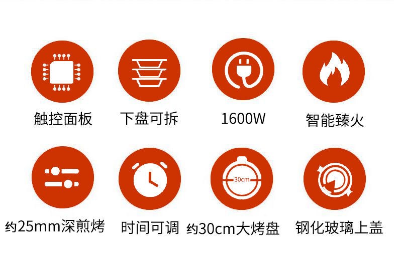 Joyoung/九阳 电饼档 家用多功能可拆洗家用煎烤机 烙饼烤肉悬浮式双面煎烤电煎锅
