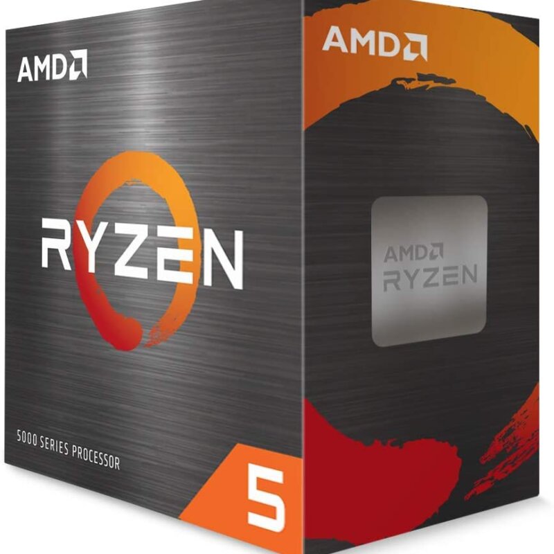 AMD Ryzen 5 5600G AM4 CPU, 6-Core/12 Threads UNLOCKED, Max Freq 4.4GHz, 19MB Cache, 65W, Vega GFX, Wraith Spire (AMDCPU) (RYZEN5000)(AMDAPU)