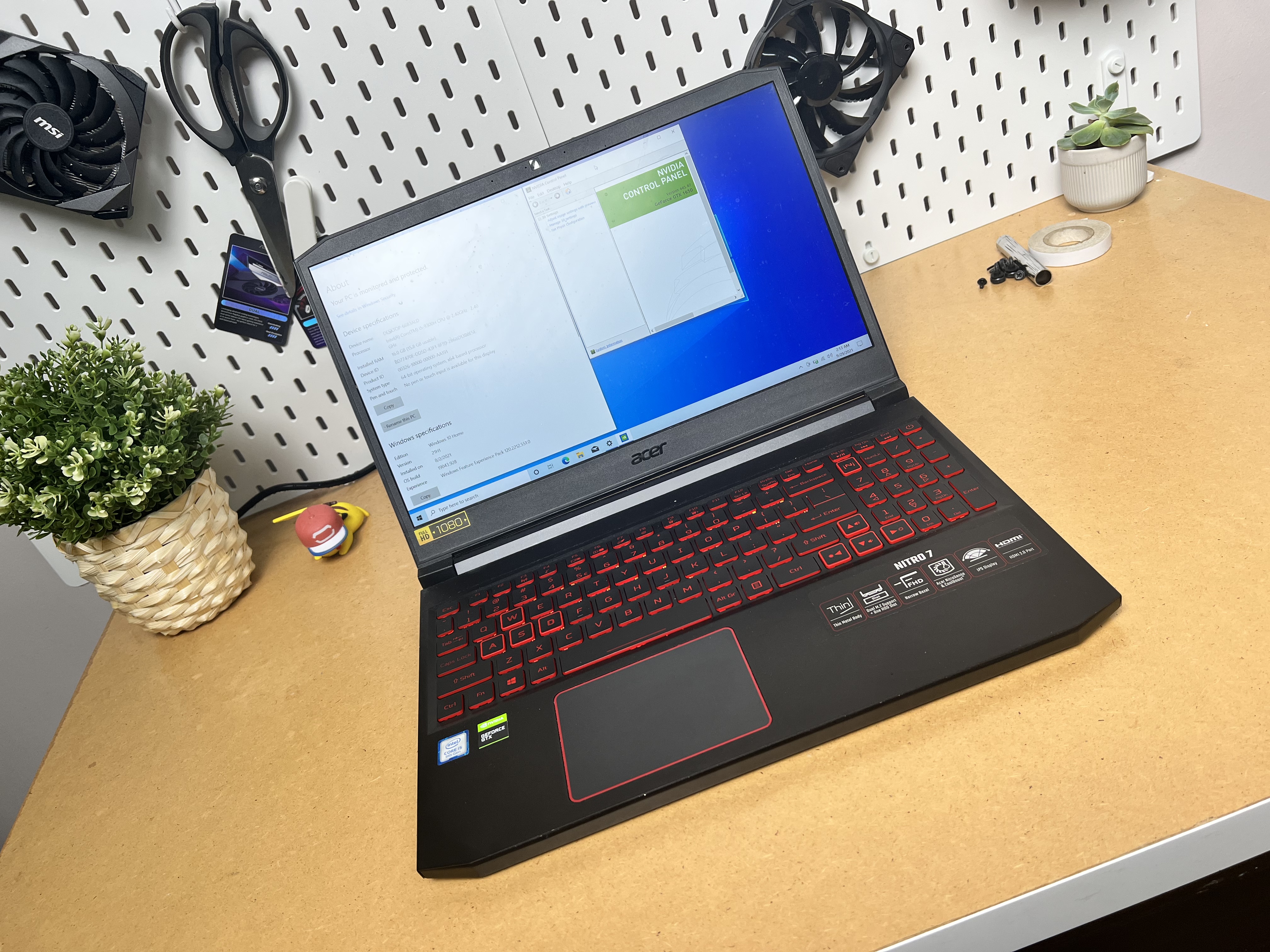 【二手笔记本电脑】i5 - 9300H GTX 1650 16GB 内存