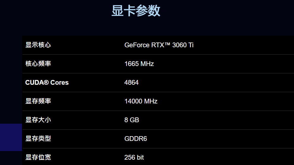 技嘉 显卡 LHR RTX 3060 Ti EAGLE 8GB