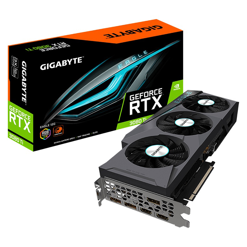 技嘉 GIGABYTE GEFORCE RTX 3080 TI 12GB EAGLE 12GB 显卡
