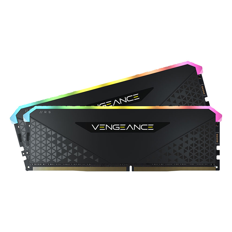 海盗船 Corsair 32GB (2x16GB) Vengeance RGB 3200MHz DDR4 内存 黑色