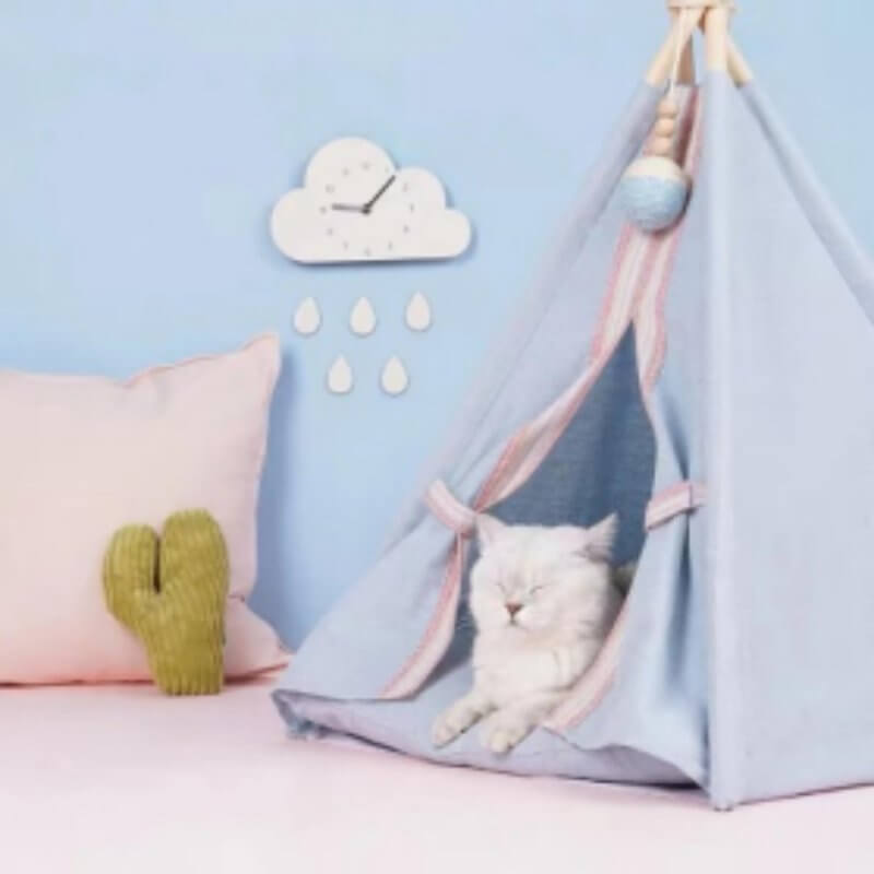 猫窝 猫小屋 小帐篷 蒙古屋