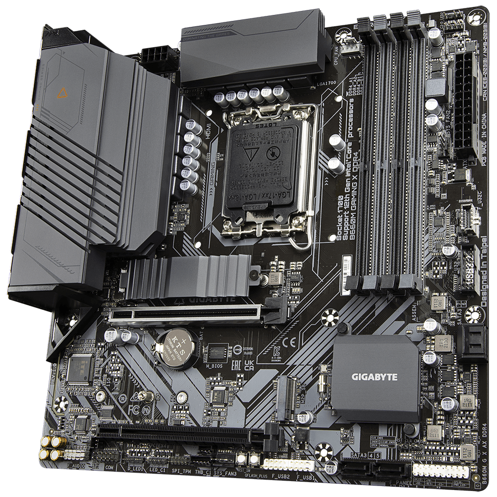 技嘉 B660M Arous Pro D4 mATX主板 支持DDR4内存