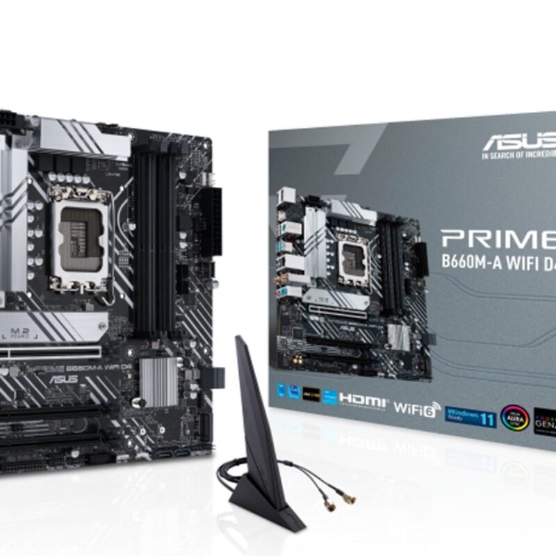 华硕 Prime B660M-A Wi-Fi D4 mATX 主板