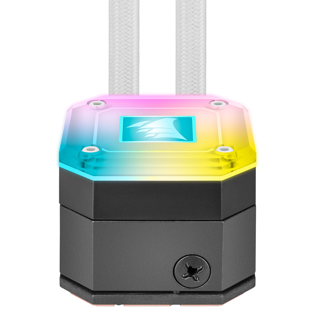 Corsair iCUE H100i RGB PRO XT 240mm RGB LED Liquid CPU Cooler 【White】