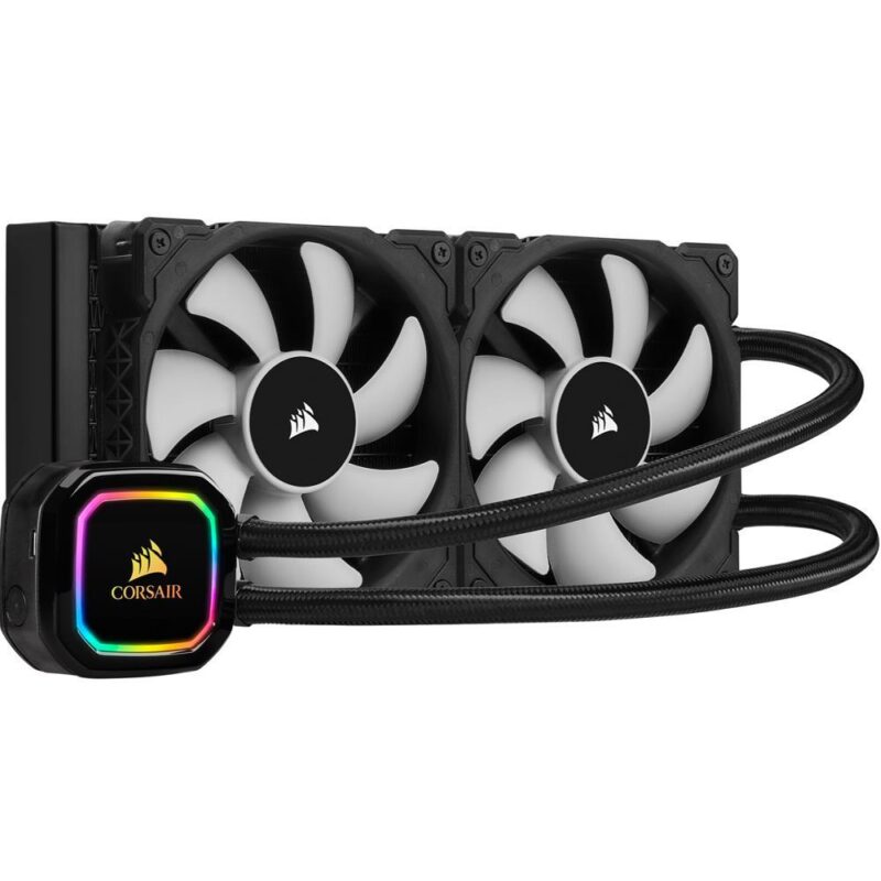 Corsair iCUE H100i RGB PRO XT 240mm RGB LED Liquid CPU Cooler