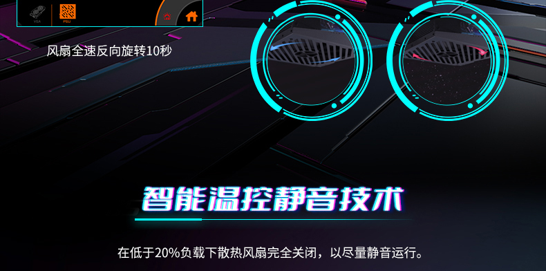 技嘉AP1200M额定1200W白金牌全模组电脑静音全电压ATX电源