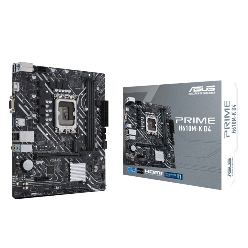 华硕 PRIME H610M-K D4 mATX 主板