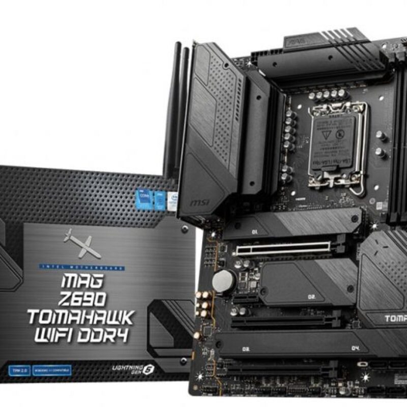 微星 MAG Z690 Tomahawk Wi-Fi D4 ATX 主板